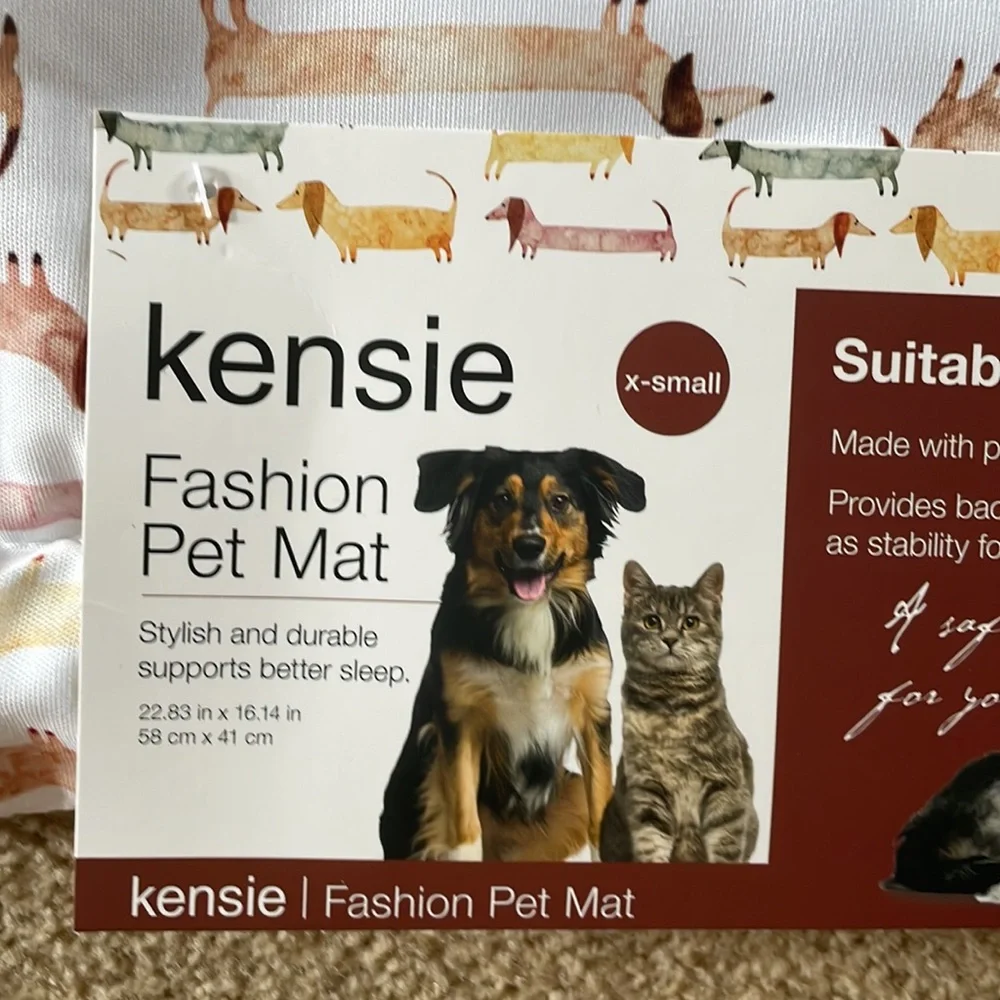 Dachshund crate mat
